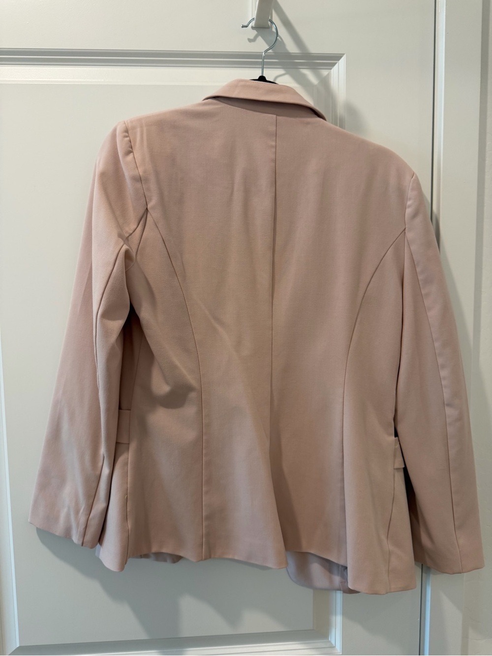 Candie's Soft Blush Pink Women's Tailored Blazer - Picture 4 of 4
